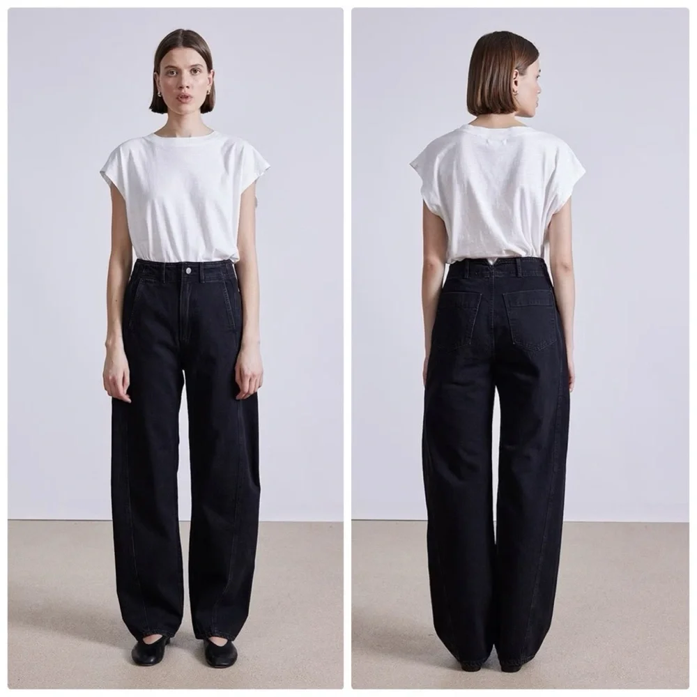Apiece Apart meridian high rise tapered jeans in Austin wash - 31 - Picture 1 of 7